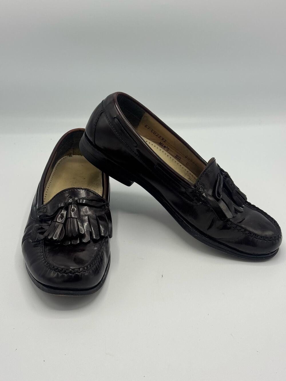 Cole Haan Men’s Keltie Tassel Loafers Burgundy US 8.5 D